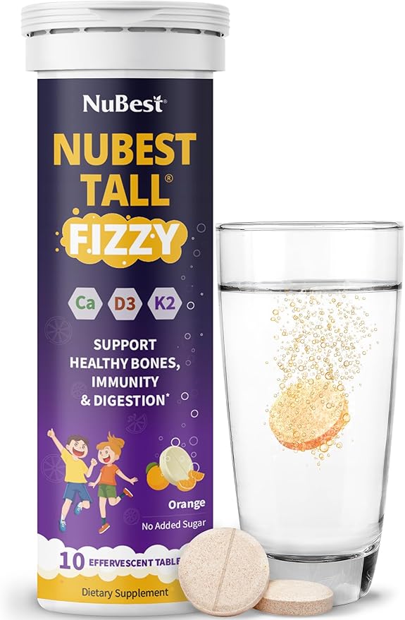 NuBest Tall Fizzy: The Fun, Tasty Way to Support Your Child’s Growth
