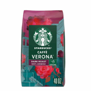 Starbucks Caffe Verona Ground Coffee, Dark Roast, 40 oz