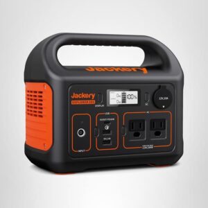 Jackery Portable Power Station Explorer 300, 293Wh Backup Lithium Battery, Solar Generator for Outdoors Camping Travel Hunting Blackout