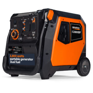 8944 - Generac iQ3800 Dual Fuel Portable Inverter Generator 49ST