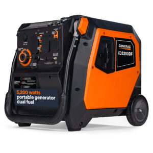 8945 - Generac iQ5200 Dual Fuel Portable Inverter Generator 49ST